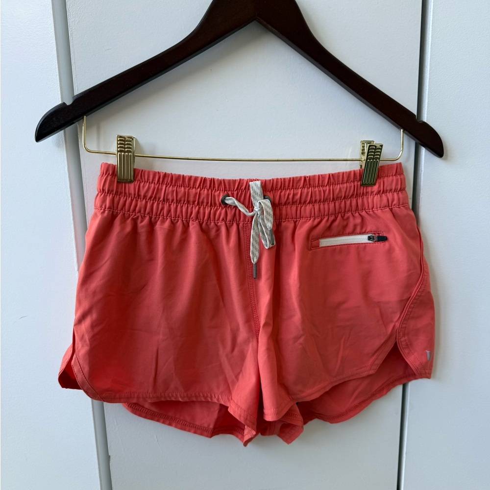 Vuori Women's Salmon Athletic Shorts